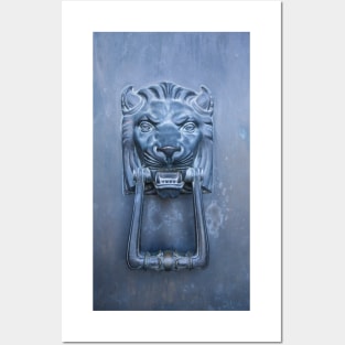 Lion Head Door Knocker Posters and Art